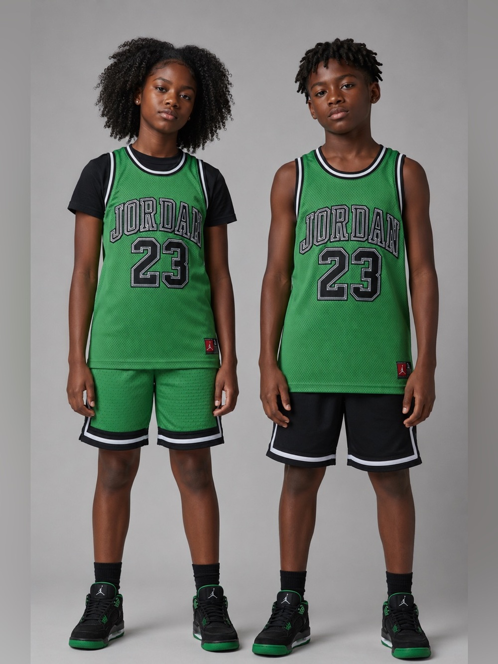 Jordan 23 Lucky Green Mesh Jersey Size L NWT